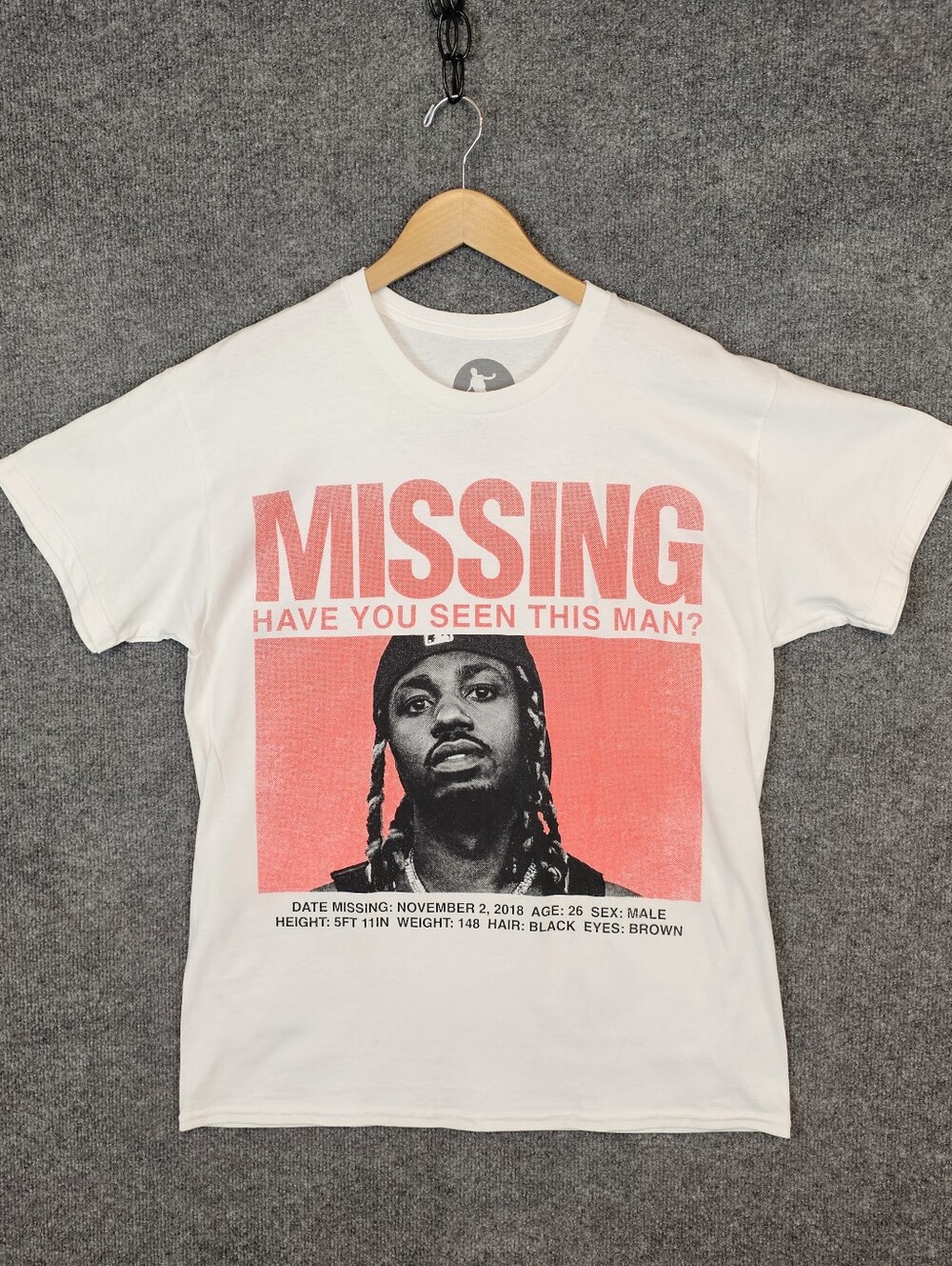 Metro Boomin "Missing" Graphic Tee | Not All Heroes Wear Capes Merch